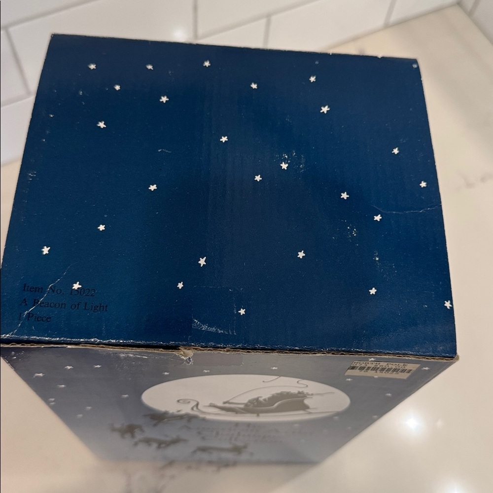 Dept 56 Possible Dreams Clothique Santa A Beacon of Light 15022 1993 - Picture 11 of 12